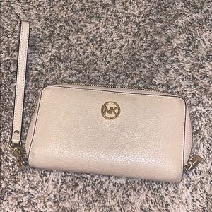 Michael Kors Cream/Tan Colored Wallet